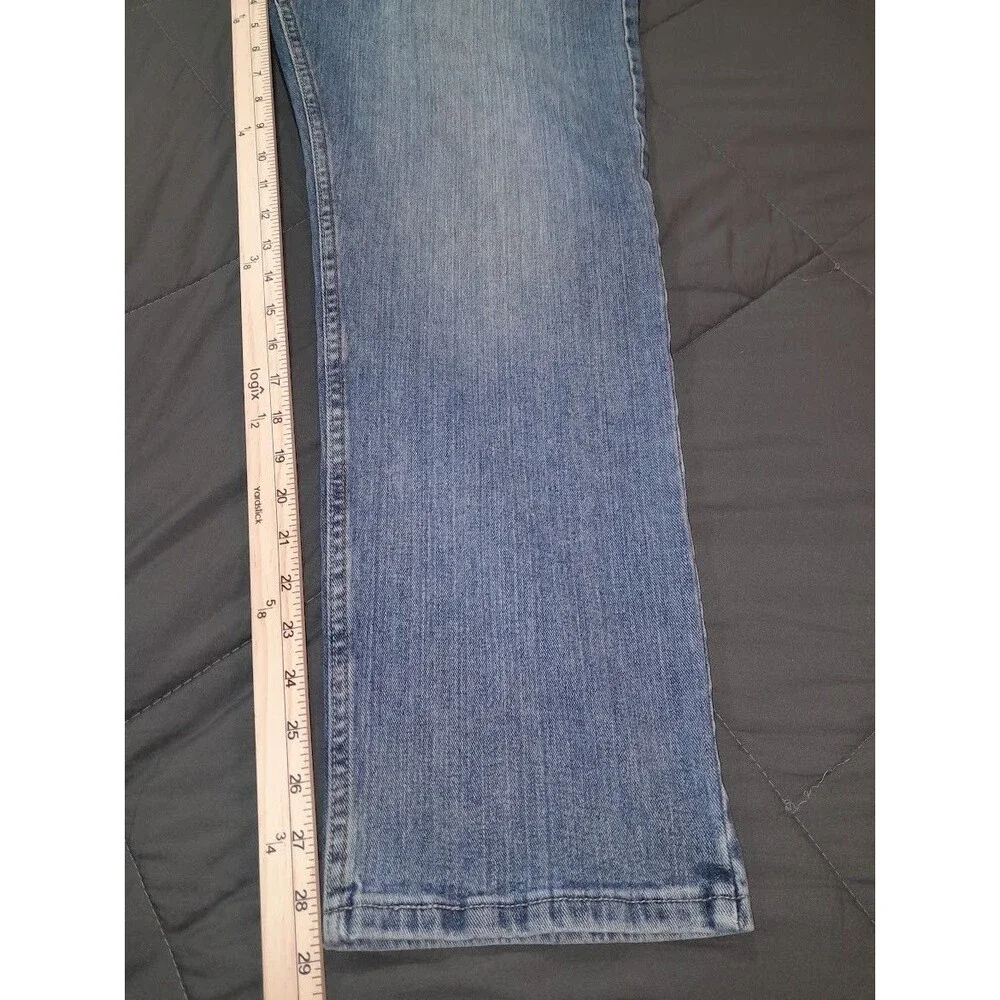 Lee Relaxed Fit Jeans Mens 36x29 Blue Medium Wash Straight Leg 100% Cotton